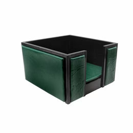 Senator Rexine Leather Desk Organizer 7pcs Set #20 green