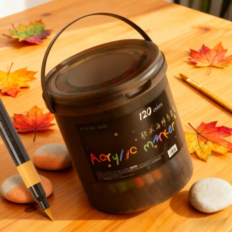 36 Acrylic Paint Marker Set, Drawing Markers, Art Supplies for Drawing, Painting, Marking, Coloring