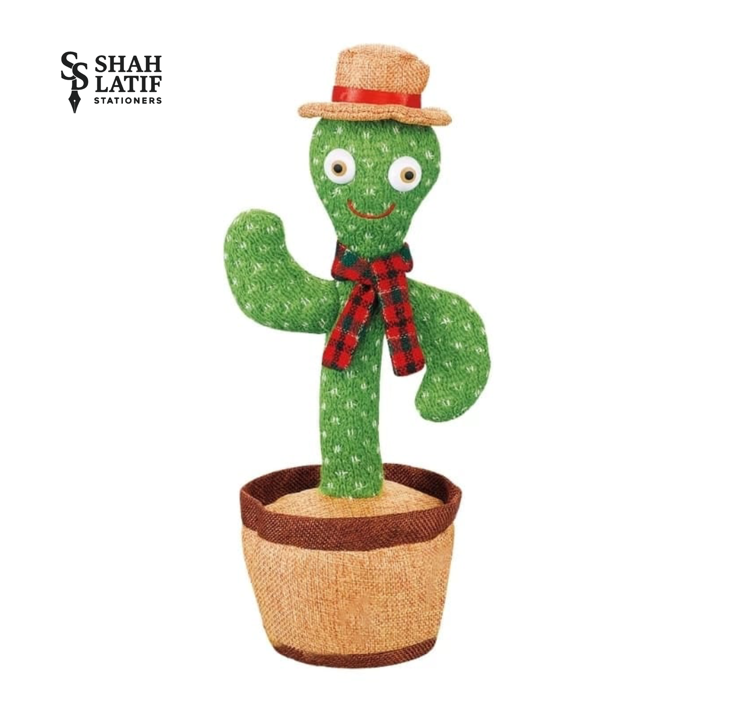 Dancing Cactus Toy with Singing, Talking, Music, Wriggle Lightning