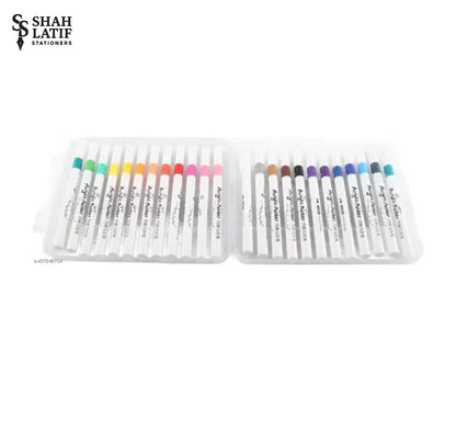 24 pcs case pack Acrylic Paint Markers Wood, Glass, Fabric, Stone Arts and Crafts, Professional Artistic Use Acrylic Markers