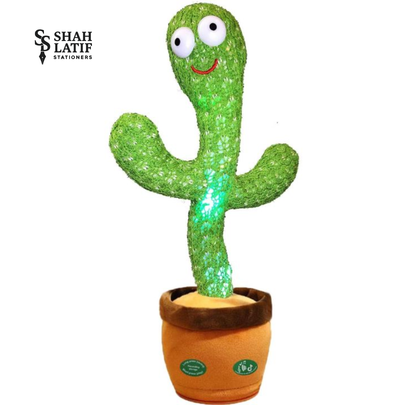 Dancing Cactus Toy with Singing, Talking, Music, Wriggle Lightning
