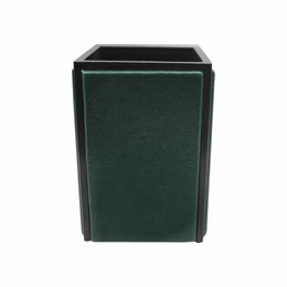 Senator Rexine Leather Desk Organizer 7pcs Set #20 green