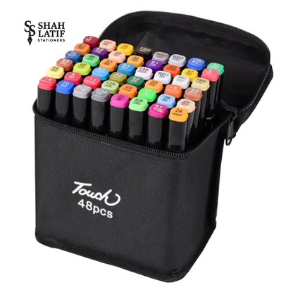 Dual Side Alcoholic Sketch Markers for Coloring Painting Sketching and Drawing