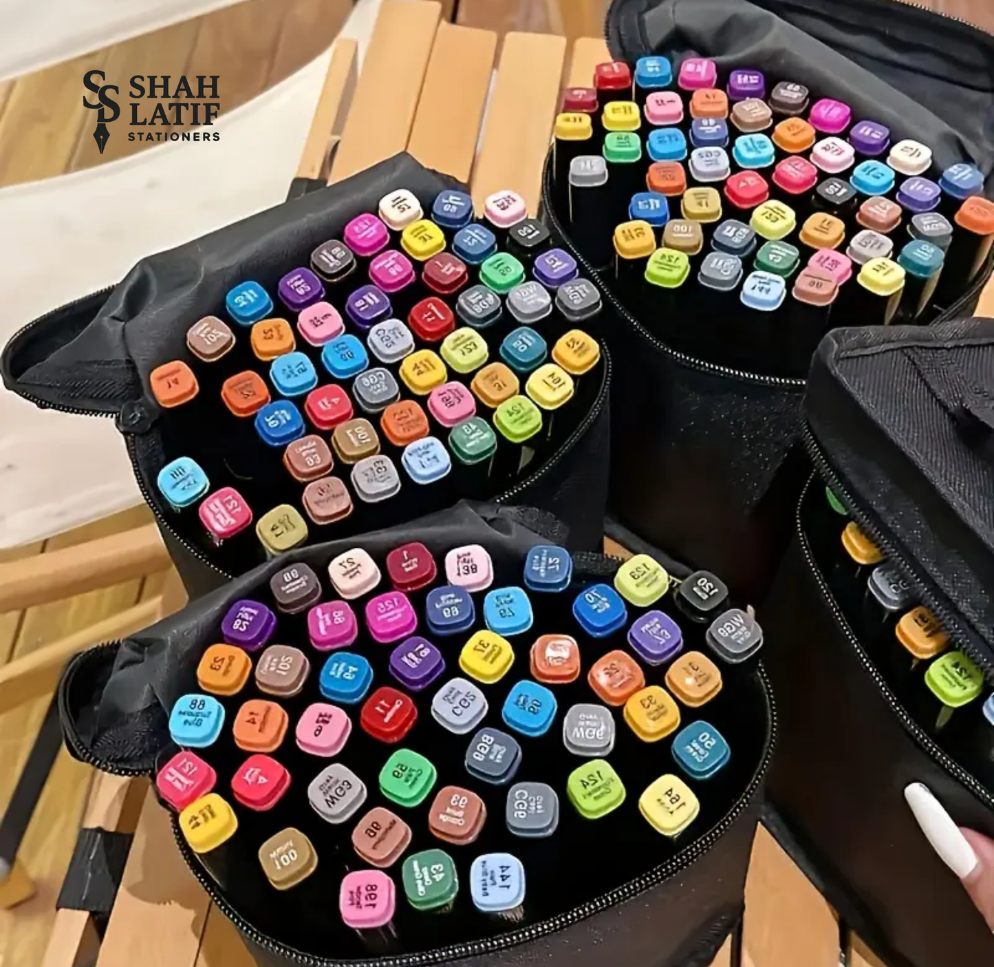 36 pcs Dual Sided Alcoholic Sketch Markers for Coloring Painting Sketching and Drawing