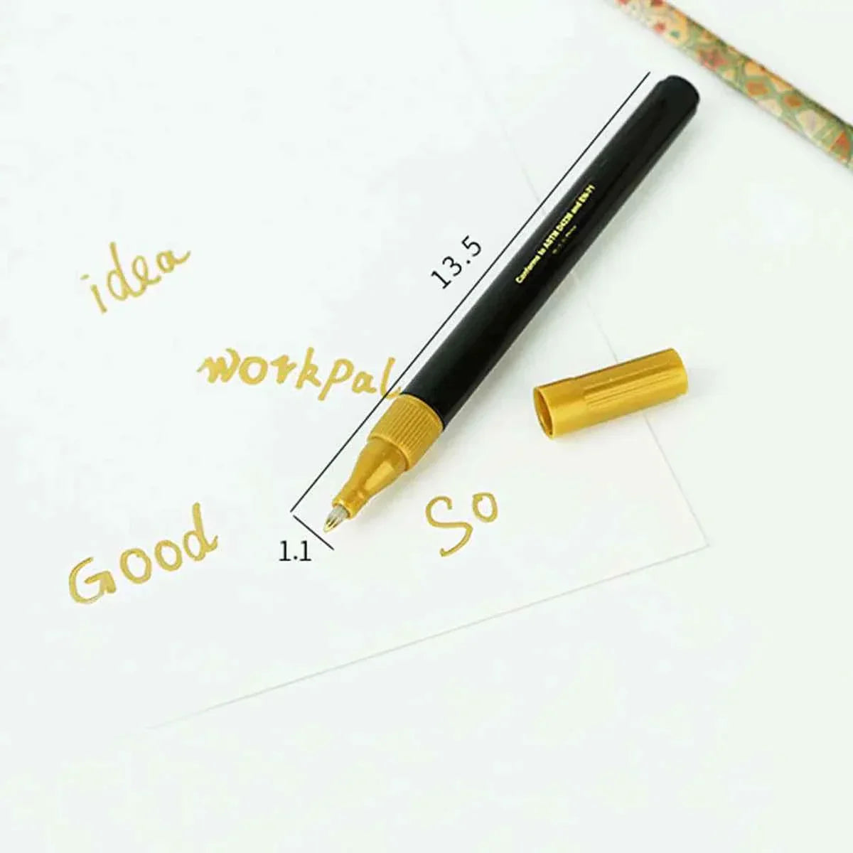 Metallic Oil Based Fine Tip Paint Marker 1pc