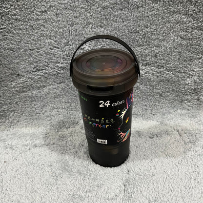 24 pcs case pack Acrylic Paint Markers Wood, Glass, Fabric, Stone Arts and Crafts, Professional Artistic Use Acrylic Markers