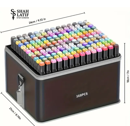 Dual Side Alcoholic Sketch Markers for Coloring Painting Sketching and Drawing