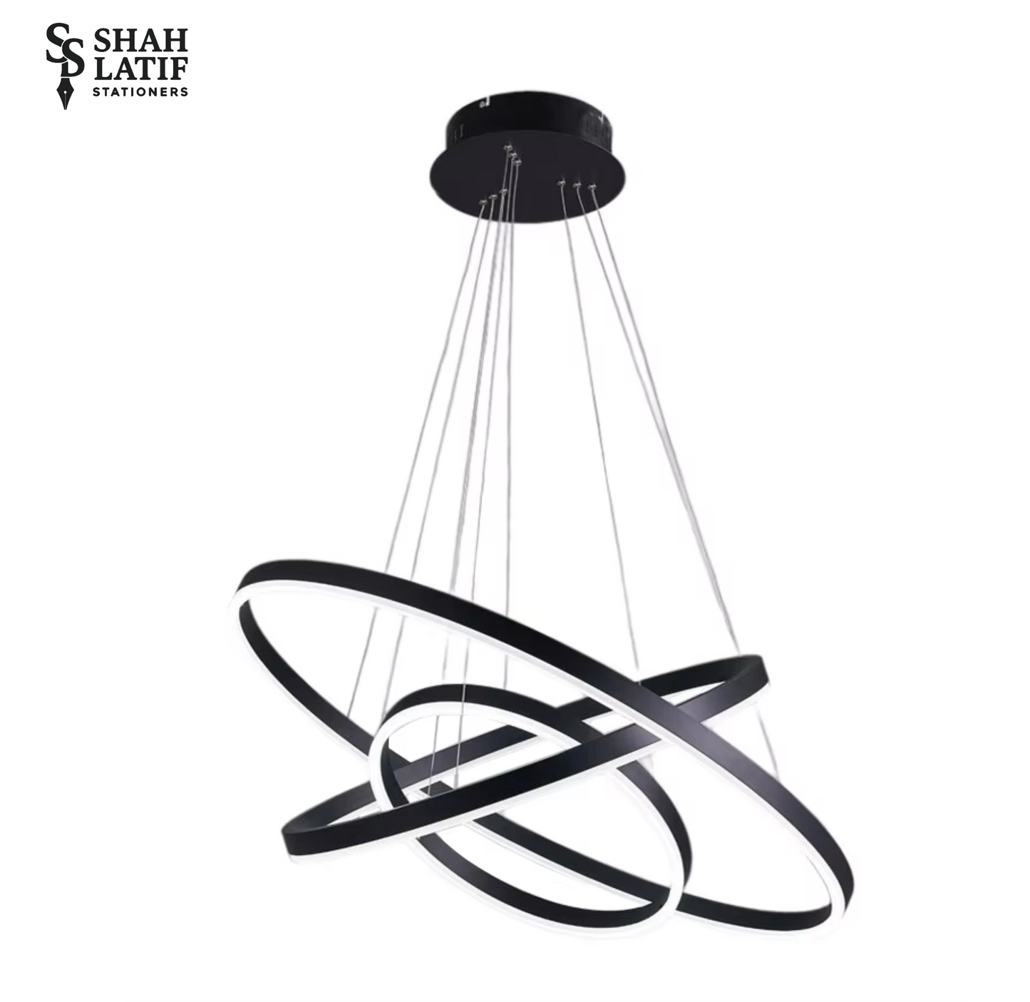Modern Celling Lamp LED Ring Chandelier Three Colors Modern Ring Chandelier
